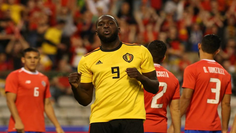 Romelu Lukaku of Belgium
